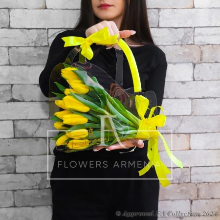 Pretty Yellow Tulips