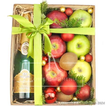 Apples with Champage