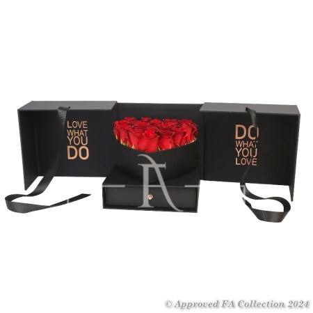 Sophisticated Roses in Elegant Box