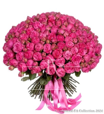 Bouquet of Peony Roses