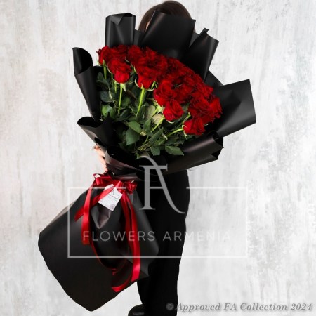Radiant Red Roses Bouquet