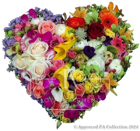 Strikingly Chic Heart