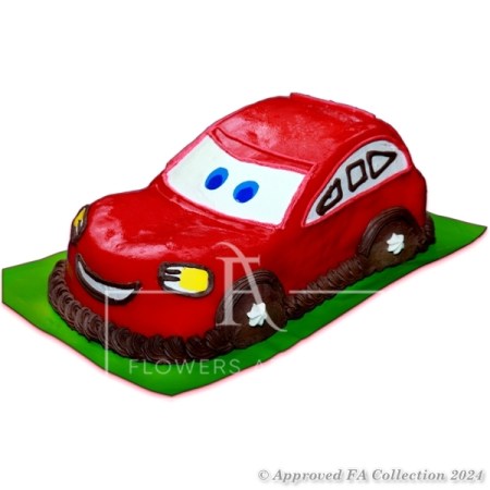 Lightning McQueen Cake