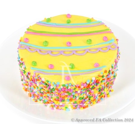 Yellow Easter Cake
